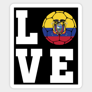 Ecuador Football Sticker